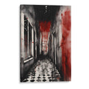 Tinta Roja y Negra 009 - DEA Digital Esoteric Art | Cuadro decorativo de Canvas Lab