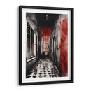 Tinta Roja y Negra 009 - DEA Digital Esoteric Art | Cuadro decorativo de Canvas Lab