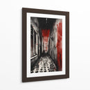 Tinta Roja y Negra 009 - DEA Digital Esoteric Art | Cuadro decorativo de Canvas Lab