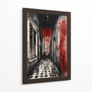 Tinta Roja y Negra 009 - DEA Digital Esoteric Art | Cuadro decorativo de Canvas Lab