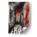 Tinta Roja y Negra 009 - DEA Digital Esoteric Art | Cuadro decorativo de Canvas Lab