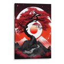 Tinta Roja y Negra 010 - DEA Digital Esoteric Art | Cuadro decorativo de Canvas Lab