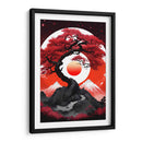 Tinta Roja y Negra 010 - DEA Digital Esoteric Art | Cuadro decorativo de Canvas Lab