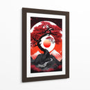 Tinta Roja y Negra 010 - DEA Digital Esoteric Art | Cuadro decorativo de Canvas Lab