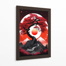 Tinta Roja y Negra 010 - DEA Digital Esoteric Art | Cuadro decorativo de Canvas Lab