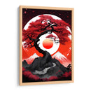 Tinta Roja y Negra 010 - DEA Digital Esoteric Art | Cuadro decorativo de Canvas Lab