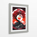 Tinta Roja y Negra 010 - DEA Digital Esoteric Art | Cuadro decorativo de Canvas Lab