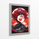 Tinta Roja y Negra 010 - DEA Digital Esoteric Art | Cuadro decorativo de Canvas Lab