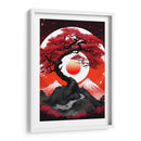 Tinta Roja y Negra 010 - DEA Digital Esoteric Art | Cuadro decorativo de Canvas Lab