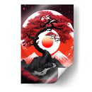 Tinta Roja y Negra 010 - DEA Digital Esoteric Art | Cuadro decorativo de Canvas Lab