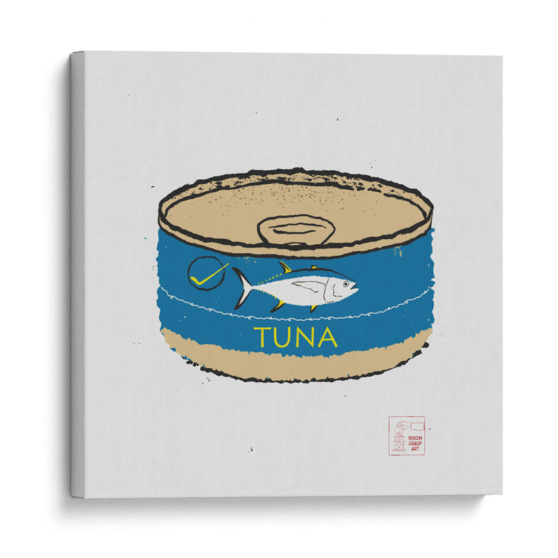 Lata de atún - Vision Grasp Art | Cuadro decorativo de Canvas Lab