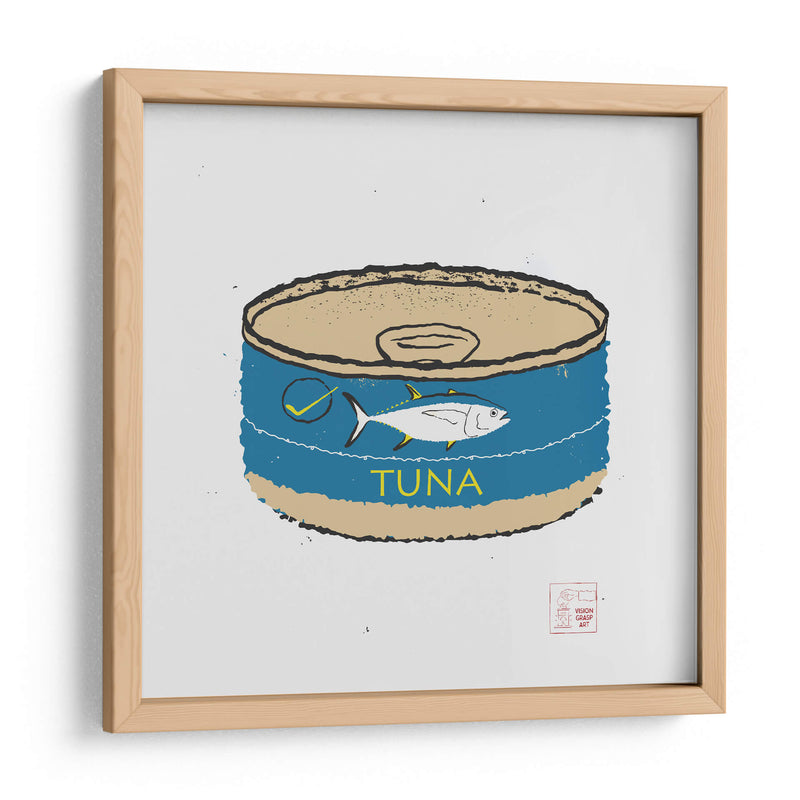 Lata de atún - Vision Grasp Art | Cuadro decorativo de Canvas Lab
