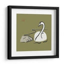 Cisne minimalista - Vision Grasp Art | Cuadro decorativo de Canvas Lab