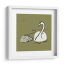 Cisne minimalista - Vision Grasp Art | Cuadro decorativo de Canvas Lab