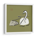 Cisne minimalista - Vision Grasp Art | Cuadro decorativo de Canvas Lab