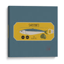 Sardines - Vision Grasp Art | Cuadro decorativo de Canvas Lab