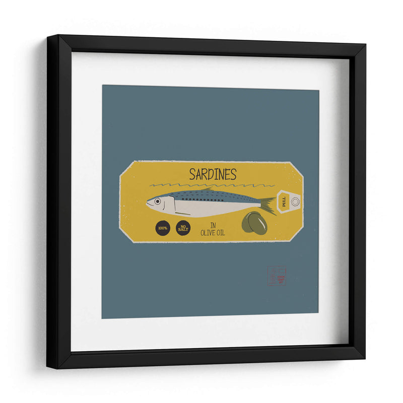 Sardines - Vision Grasp Art | Cuadro decorativo de Canvas Lab