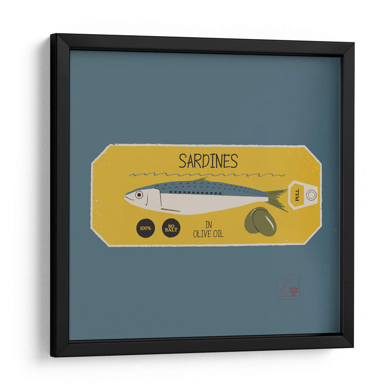 Sardines - Vision Grasp Art | Cuadro decorativo de Canvas Lab
