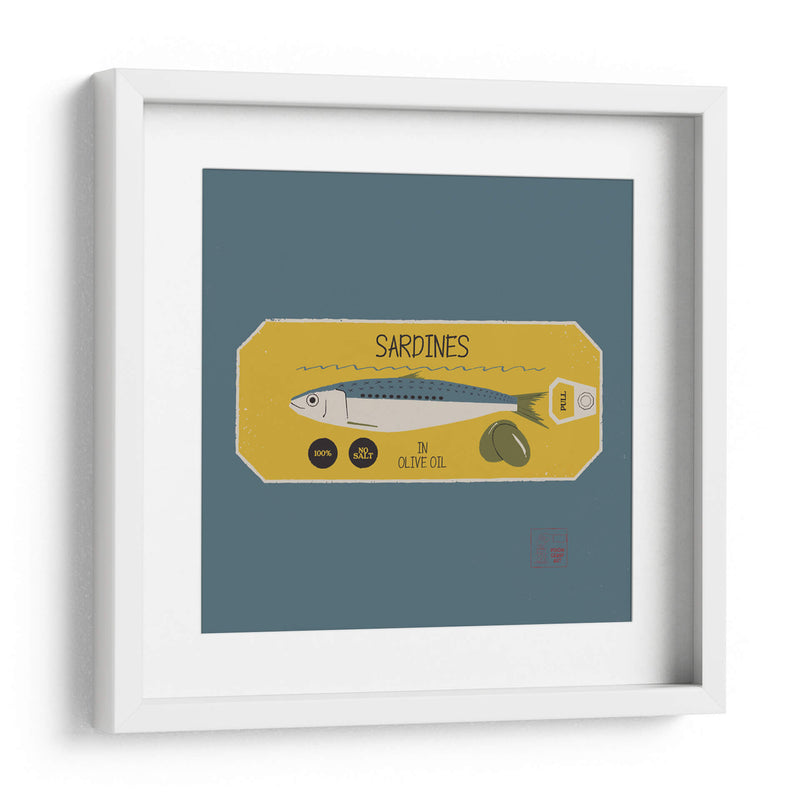 Sardines - Vision Grasp Art | Cuadro decorativo de Canvas Lab