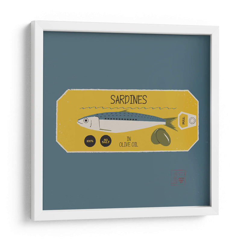 Sardines - Vision Grasp Art | Cuadro decorativo de Canvas Lab