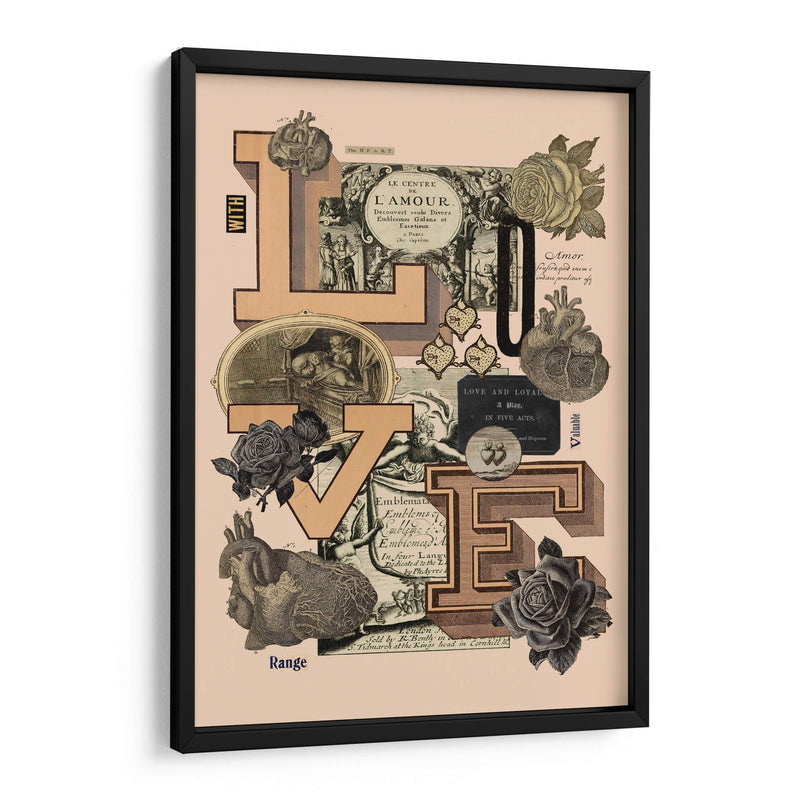 With Love - Pawel Pacholec | Cuadro decorativo de Canvas Lab