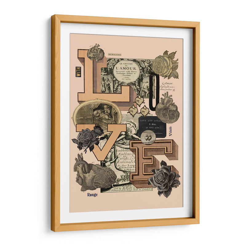 With Love - Pawel Pacholec | Cuadro decorativo de Canvas Lab