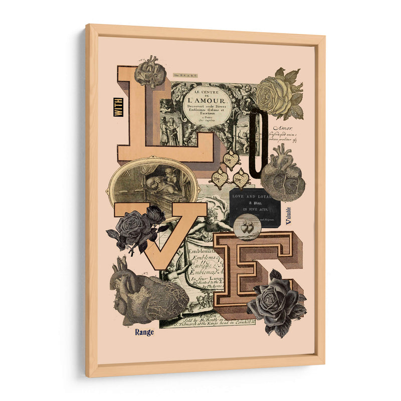 With Love - Pawel Pacholec | Cuadro decorativo de Canvas Lab