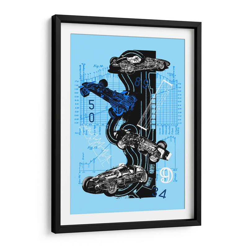 Campeonato de F1 III - Pawel Pacholec | Cuadro decorativo de Canvas Lab