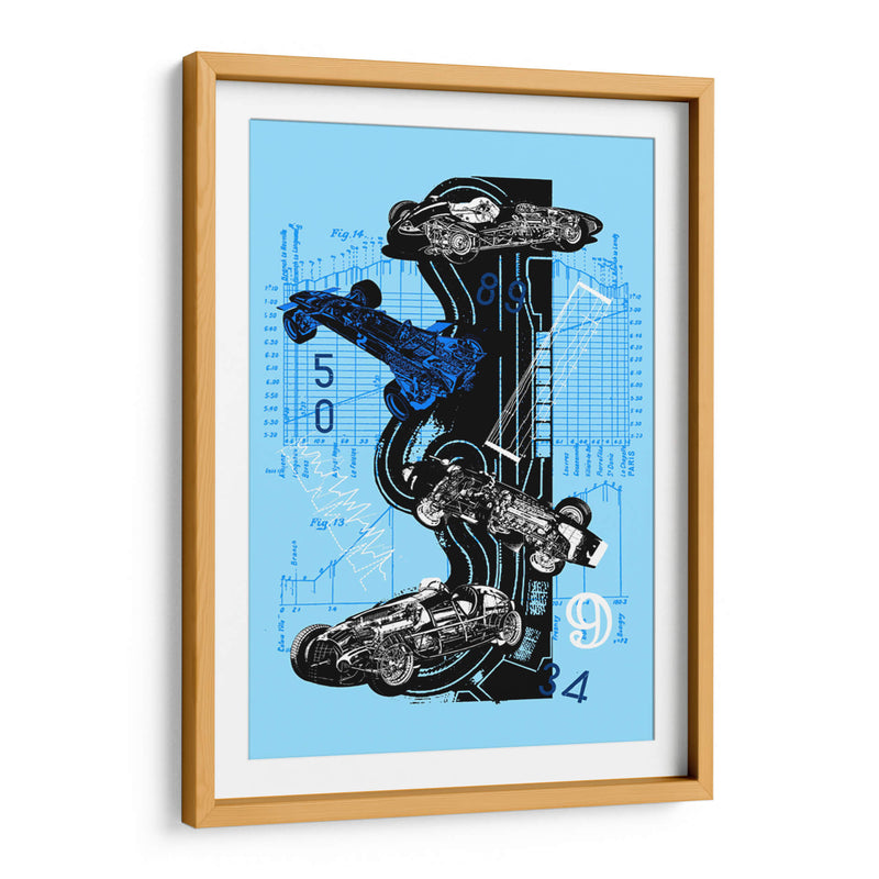 Campeonato de F1 III - Pawel Pacholec | Cuadro decorativo de Canvas Lab