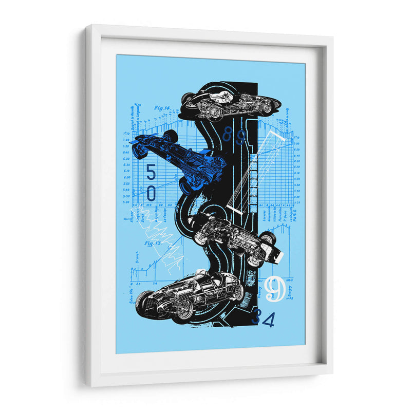 Campeonato de F1 III - Pawel Pacholec | Cuadro decorativo de Canvas Lab