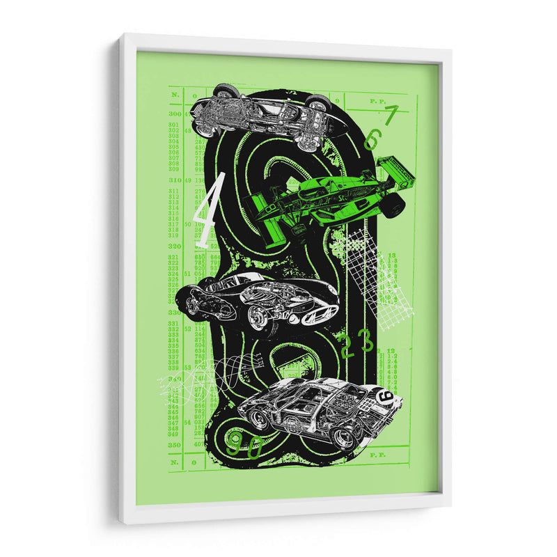 Campeonato de F1 II - Pawel Pacholec | Cuadro decorativo de Canvas Lab