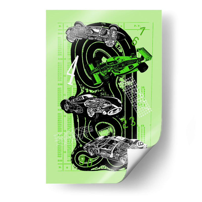 Campeonato de F1 II - Pawel Pacholec | Cuadro decorativo de Canvas Lab