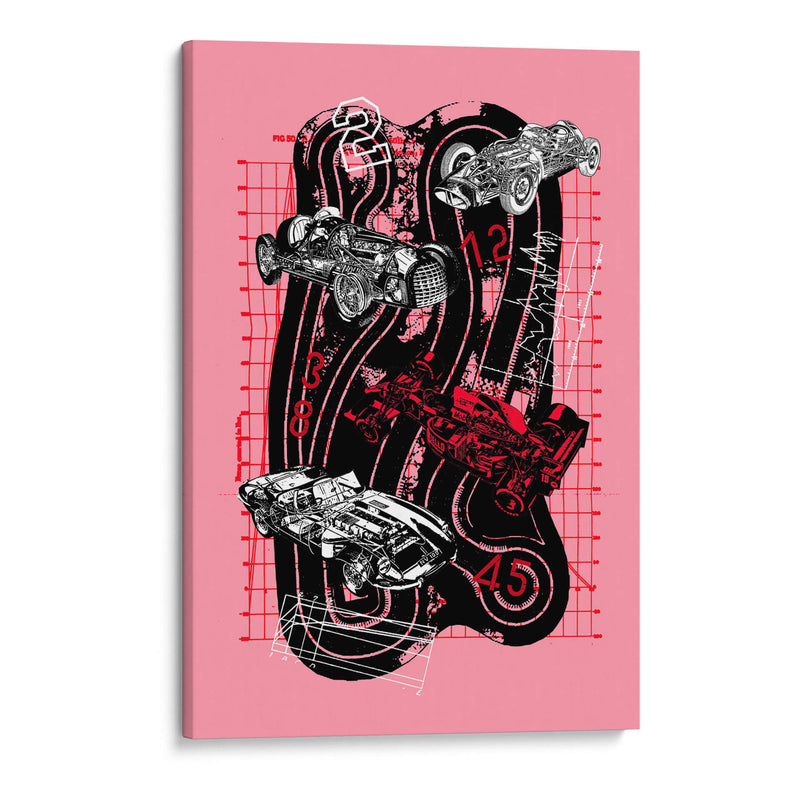 Campeonato De F1 I - Pawel Pacholec | Cuadro decorativo de Canvas Lab
