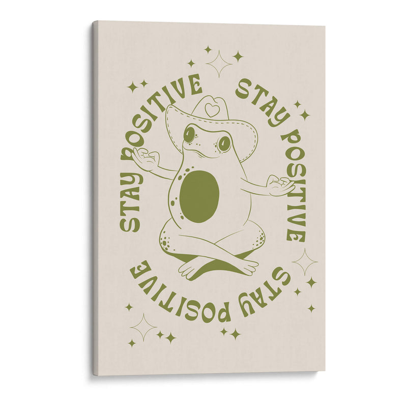 Rana feliz - Alina Shulhouskaya | Cuadro decorativo de Canvas Lab