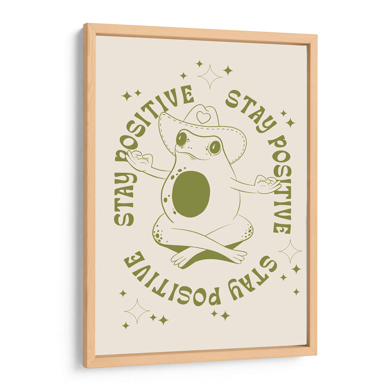 Rana feliz - Alina Shulhouskaya | Cuadro decorativo de Canvas Lab