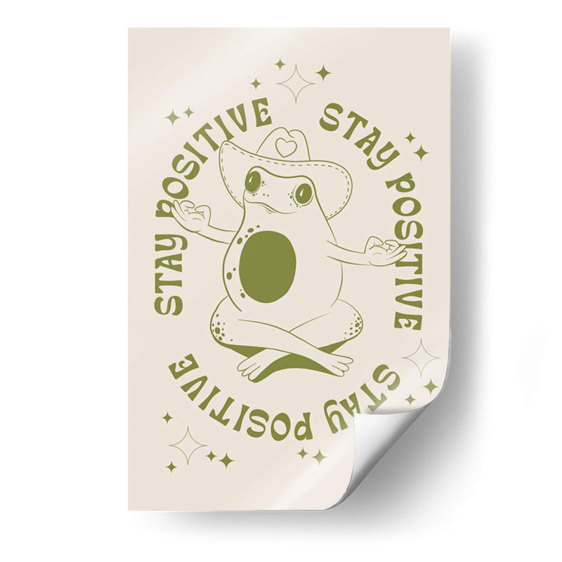 Rana feliz - Alina Shulhouskaya | Cuadro decorativo de Canvas Lab