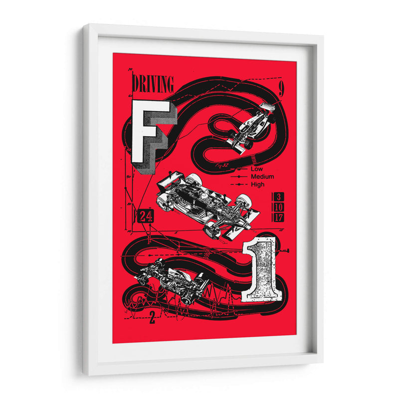 Campeonato de F1 IV - Pawel Pacholec | Cuadro decorativo de Canvas Lab