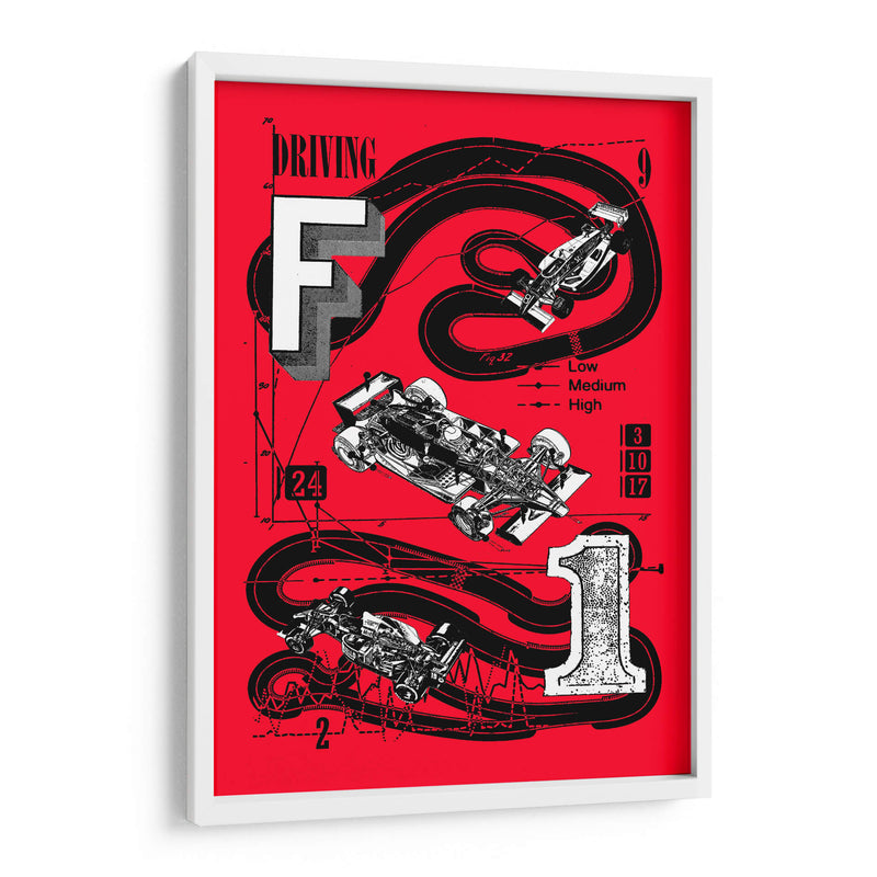 Campeonato de F1 IV - Pawel Pacholec | Cuadro decorativo de Canvas Lab