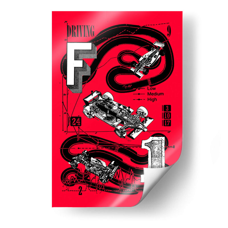 Campeonato de F1 IV - Pawel Pacholec | Cuadro decorativo de Canvas Lab