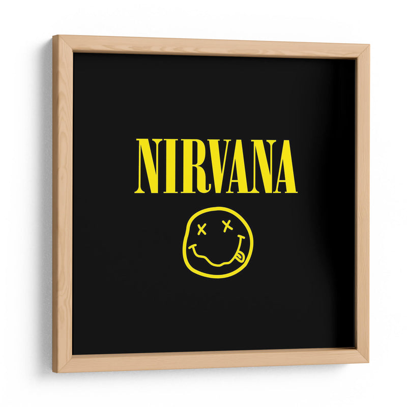 Nirvana face | Cuadro decorativo de Canvas Lab