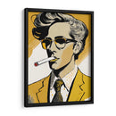 El hombre del cigarrillo - Andreas Magnusson | Cuadro decorativo de Canvas Lab