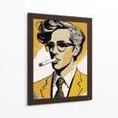El hombre del cigarrillo - Andreas Magnusson | Cuadro decorativo de Canvas Lab
