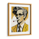 El hombre del cigarrillo - Andreas Magnusson | Cuadro decorativo de Canvas Lab