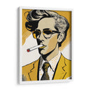 El hombre del cigarrillo - Andreas Magnusson | Cuadro decorativo de Canvas Lab