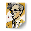 El hombre del cigarrillo - Andreas Magnusson | Cuadro decorativo de Canvas Lab