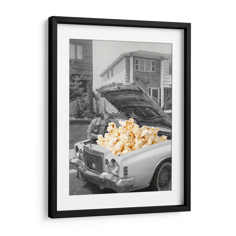Abre el capó - Popcorn Car - Vertigo Artography | Cuadro decorativo de Canvas Lab