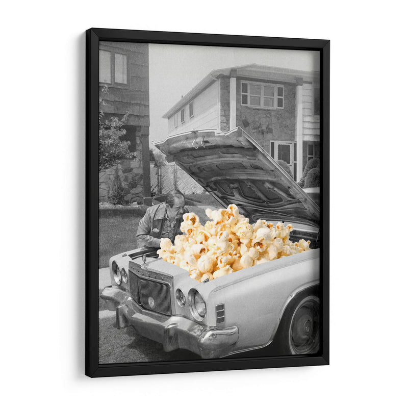 Abre el capó - Popcorn Car - Vertigo Artography | Cuadro decorativo de Canvas Lab