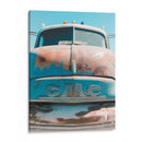 Camioneta GMC antigua oxidada - Tom Windeknecht | Cuadro decorativo de Canvas Lab