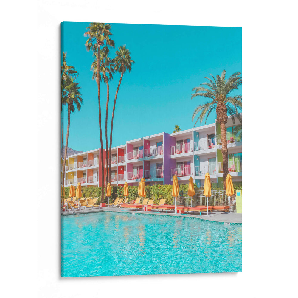Piscina del hotel Saguaro en Palm Springs - Tom Windeknecht | Cuadro decorativo de Canvas Lab