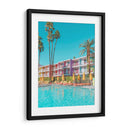 Piscina del hotel Saguaro en Palm Springs - Tom Windeknecht | Cuadro decorativo de Canvas Lab